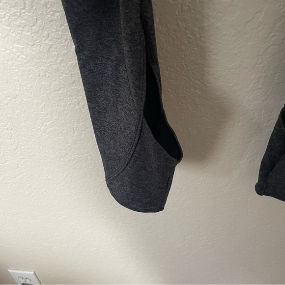 Free People Movement High Waisted Cut Out Grey Leggings Tights - Picture 5 of 6